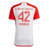 Bayern Munich Jamal Musiala #42 Hemmatröja 2023-24 Korta ärmar